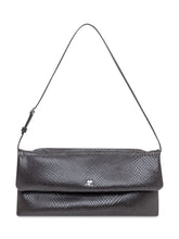 Courrèges Cuff Viper Clutch in Black Leather - Collezione Happy Birthday | Lidia Shopping