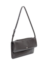 Courrèges Cuff Viper Clutch in Black Leather - Collezione Happy Birthday | Lidia Shopping