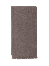 D'Aniello Sciarpa Marrone con Frange - Accessori Donna | Lidia Shopping
