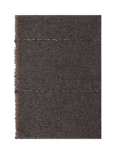 D'Aniello Sciarpa Marrone a Quadri con Frange - Accessori Donna | Lidia Shopping