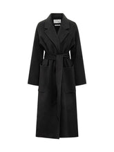Ivy Oak Cappotto Nero con Cintura - Abbigliamento Donna | Lidia Shopping
