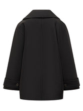 Ivy Oak Oversized Black Coat with Lapels - Collezione Happy Birthday | Lidia Shopping
