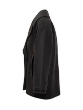 Ivy Oak Oversized Black Coat with Lapels - Collezione Happy Birthday | Lidia Shopping