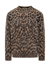 Laneus Animalier Sweater with Leopard Print - Black Friday – ENG | Lidia Shopping