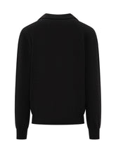 Laneus Black Sweater with Collar and V-Neck - Black Friday – ENG | Lidia Shopping