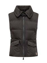 Gilet Trapuntato Nero Moncler - Abbigliamento Donna | Lidia Shopping