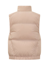 Moncler Gilet Imbottito Rosa Cipria - Abbigliamento Donna | Lidia Shopping