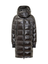 Moncler Grenoble Piumino Lungo Nero Lucido - Abbigliamento Donna | Lidia Shopping