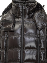 Moncler Grenoble Piumino Lungo Nero Lucido - Abbigliamento Donna | Lidia Shopping
