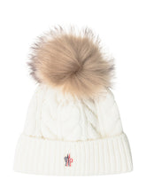 Cappello Moncler Grenoble in Lana con Pompon - Accessori Donna | Lidia Shopping