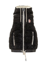 Moncler Grenoble Gilet in Shearling Nero Donna - Abbigliamento Donna | Lidia Shopping
