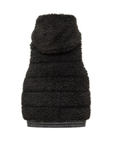 Moncler Grenoble Gilet in Shearling Nero Donna - Abbigliamento Donna | Lidia Shopping