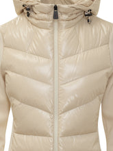 Moncler Grenoble Giacca con Cappuccio Beige - Abbigliamento Donna | Lidia Shopping