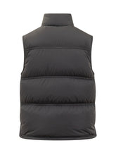 Moncler Grenoble Gilet Piumino Nero con Logo - Abbigliamento Uomo | Lidia Shopping