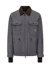 Giacca Moncler Grenoble Croatan Grigia - Abbigliamento Uomo | Lidia Shopping