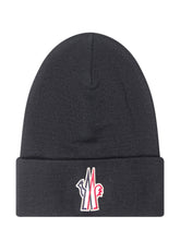 Cappello Moncler Nero con Logo Ricamato - Accessori Uomo | Lidia Shopping