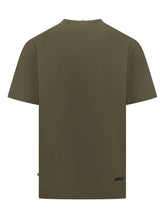 Moncler Grenoble T-Shirt Verde Uomo - Abbigliamento Uomo | Lidia Shopping