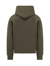 Moncler Grenoble Green Hoodie with Patch - Collezione Happy Birthday | Lidia Shopping