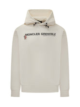 Moncler Grenoble Felpa con Cappuccio Bianco Uomo - Abbigliamento Uomo | Lidia Shopping