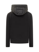 Moncler Grenoble Giacca Ibrida Nera con Cappuccio - Abbigliamento Uomo | Lidia Shopping