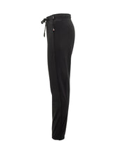 Moncler Grenoble Black Technical Pants with Drawstring - Collezione Happy Birthday | Lidia Shopping