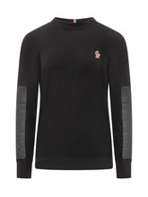 Maglia Moncler Grenoble Nera con Dettagli Tecnici - Abbigliamento Uomo | Lidia Shopping
