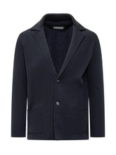 Albanera Blue Knit Jacket With Buttons - Collezione Happy Birthday | Lidia Shopping