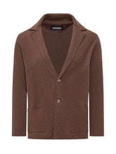 Albanera Brown Knit Jacket With Buttons - Collezione Happy Birthday | Lidia Shopping