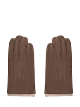 Alpo Brown Suede Leather Gloves - Collezione Happy Birthday | Lidia Shopping
