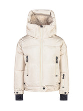 Moncler Kids Beige Violette Jacket with Hood - Collezione Happy Birthday | Lidia Shopping
