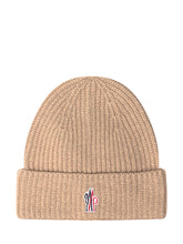 Moncler Grenoble Beige Wool Beanie - Collezione Happy Birthday | Lidia Shopping