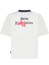 Palm Angels Kids White Flag Print T-shirt - Collezione Happy Birthday | Lidia Shopping
