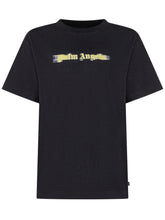 Palm Angels Kids Black Faded Logo T-shirt - Collezione Happy Birthday | Lidia Shopping
