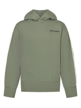 Palm Angels Felpa con Cappuccio Verde in Cotone - Abbigliamento Bambini | Lidia Shopping