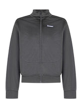 Black Zip Logo Sweatshirt Palm Angels Kids - Collezione Happy Birthday | Lidia Shopping