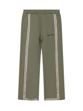 Palm Angels Green Pants with Side Stripes - Collezione Happy Birthday | Lidia Shopping
