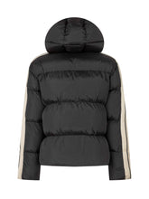 Palm Angels Black Hooded Puffer Jacket - Collezione Happy Birthday | Lidia Shopping