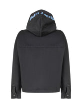 Black Hooded Shirt Palm Angels Kids - Collezione Happy Birthday | Lidia Shopping