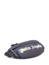 Palm Angels Grey Spray Logo Belt Bag - Collezione Happy Birthday | Lidia Shopping