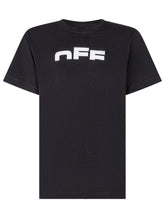 Off-White Kids Black T-Shirt with Logo and Arrows - Collezione Happy Birthday | Lidia Shopping