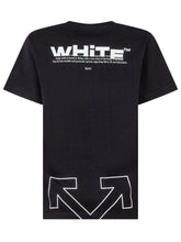 Off-White Kids Black T-Shirt with Logo and Arrows - Collezione Happy Birthday | Lidia Shopping