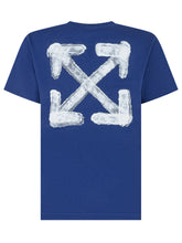 Off-White Kids Black T-Shirt with Logo and Arrows - Collezione Happy Birthday | Lidia Shopping