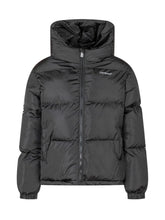 Off-White Black Down Jacket with Logo and Contrast Stripes - Collezione Happy Birthday | Lidia Shopping