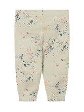 Off-White Kids Pants with Multicolor Splashes - Collezione Happy Birthday | Lidia Shopping