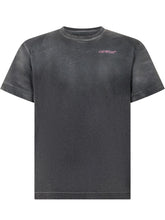 Off-White Black T-shirt Pink Logo - Collezione Happy Birthday | Lidia Shopping