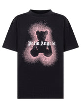 Palm Angels Kids Black Teddy Spray T-Shirt - Collezione Happy Birthday | Lidia Shopping