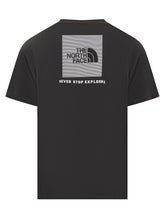 The North Face Black Cotton Logo T-Shirt - Collezione Happy Birthday | Lidia Shopping