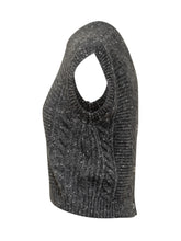 Max Mara Studio Gilet in Lana Grigio - Abbigliamento Donna | Lidia Shopping