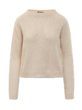 Max Mara Studio Maglione in Mohair Avorio - Abbigliamento Donna | Lidia Shopping