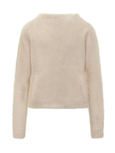 Max Mara Studio Maglione in Mohair Avorio - Abbigliamento Donna | Lidia Shopping